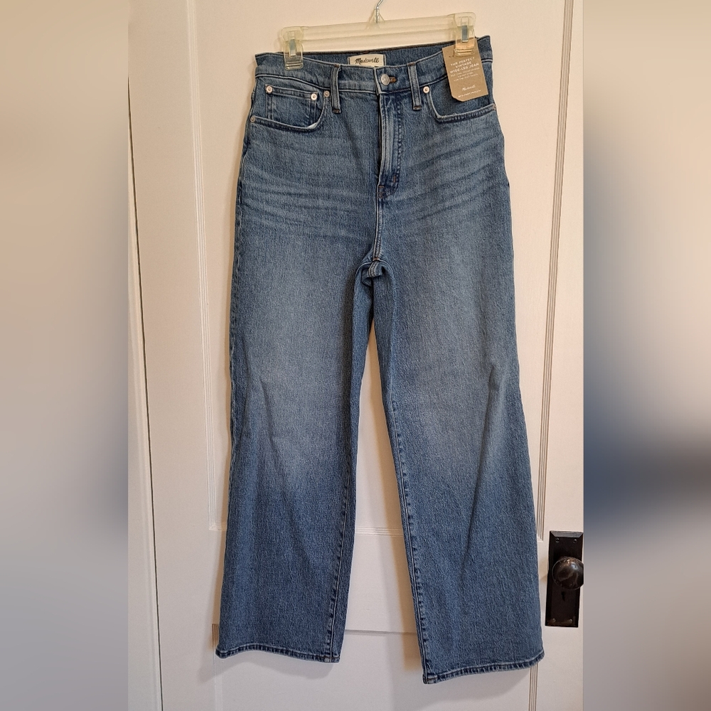 Madewell Perfect Vintage Wide-Leg Jeans – Women’s Size 28 (Medium Wash, NWT)